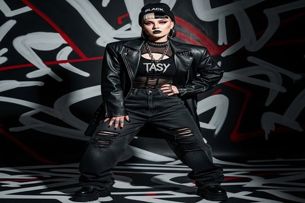 Explore the Bold Style and Identity of tasyyblack